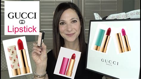 gucci lipstick review.